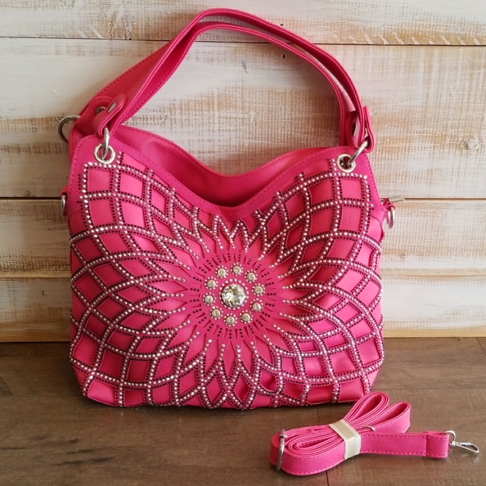 Pink Bling Handbag